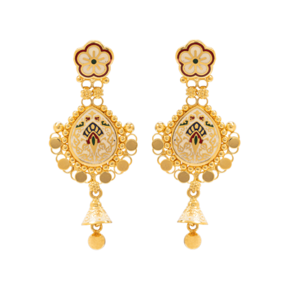 Angel Hoops Golden Earrings